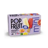 POP'FRUIT Mini bâtonnets glacés sorbet citron orange sanguine de Sicile
