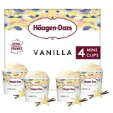 HAAGEN DAZS Mini pots de crème glacée à la vanille
