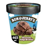 BEN & JERRY'S Pot de crème glacée chocolat brownie