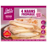 DELI'S WORLD Naan au fromage surgelé