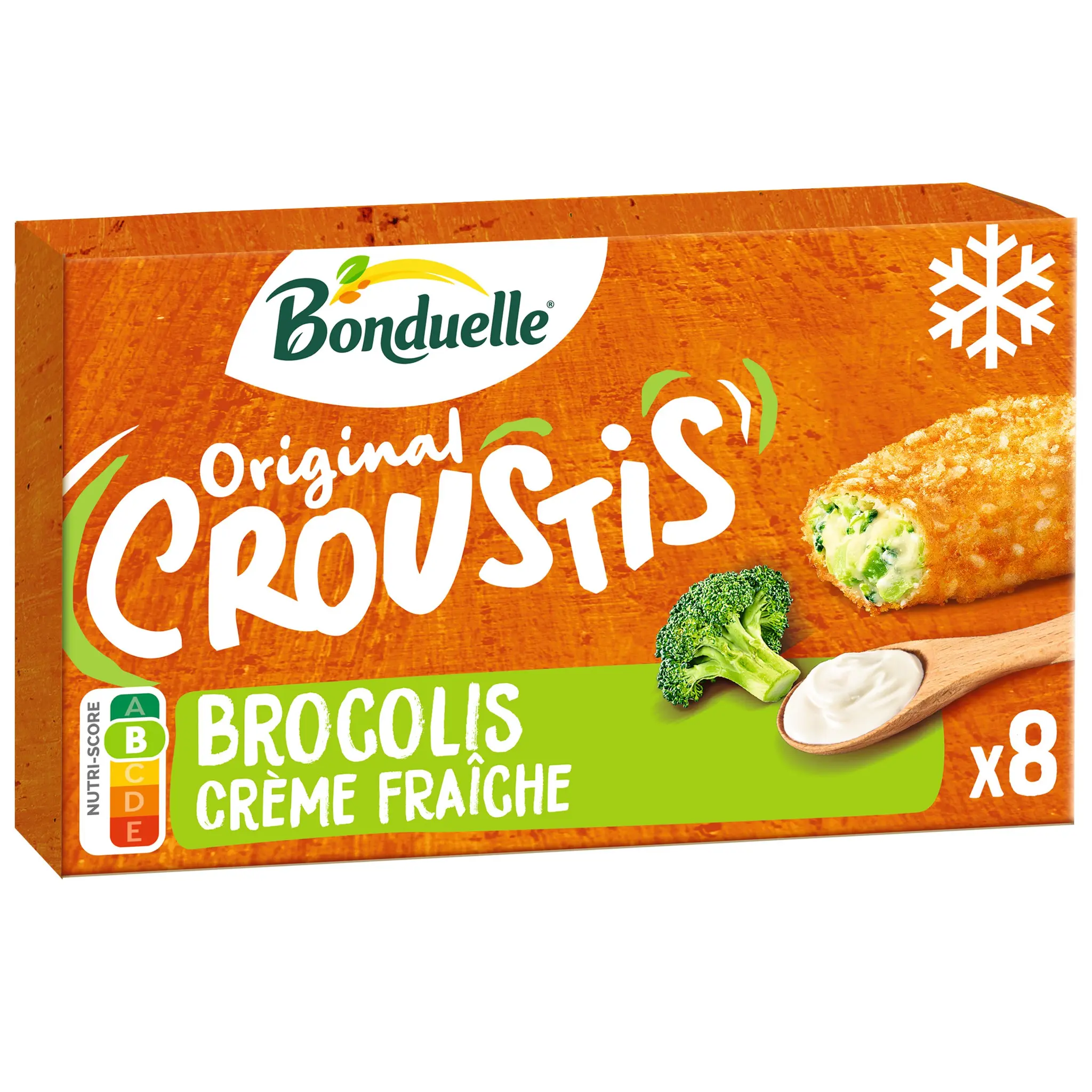 BONDUELLE Mini croustis brocolis crème fraîche