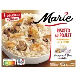 MARIE Risotto au poulet et champignons à la crème