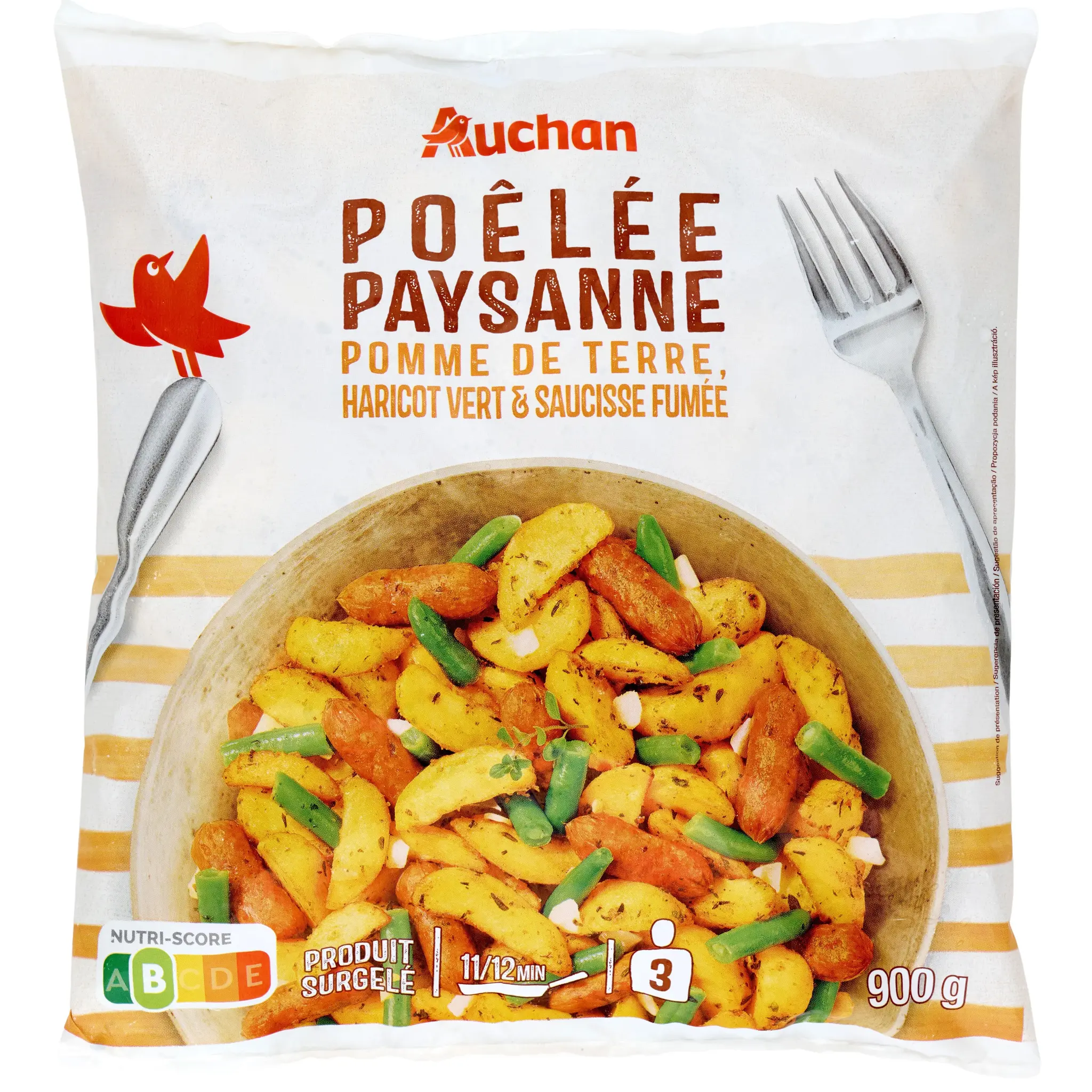 AUCHAN Poêlée paysanne