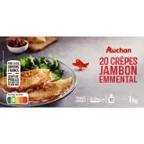 AUCHAN Crêpe jambon emmental