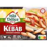 ISLA DELICE Kebab de volaille émincée halal