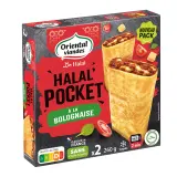 ORIENTAL Halal pocket bolognaise