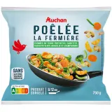 AUCHAN Poêlée fermière
