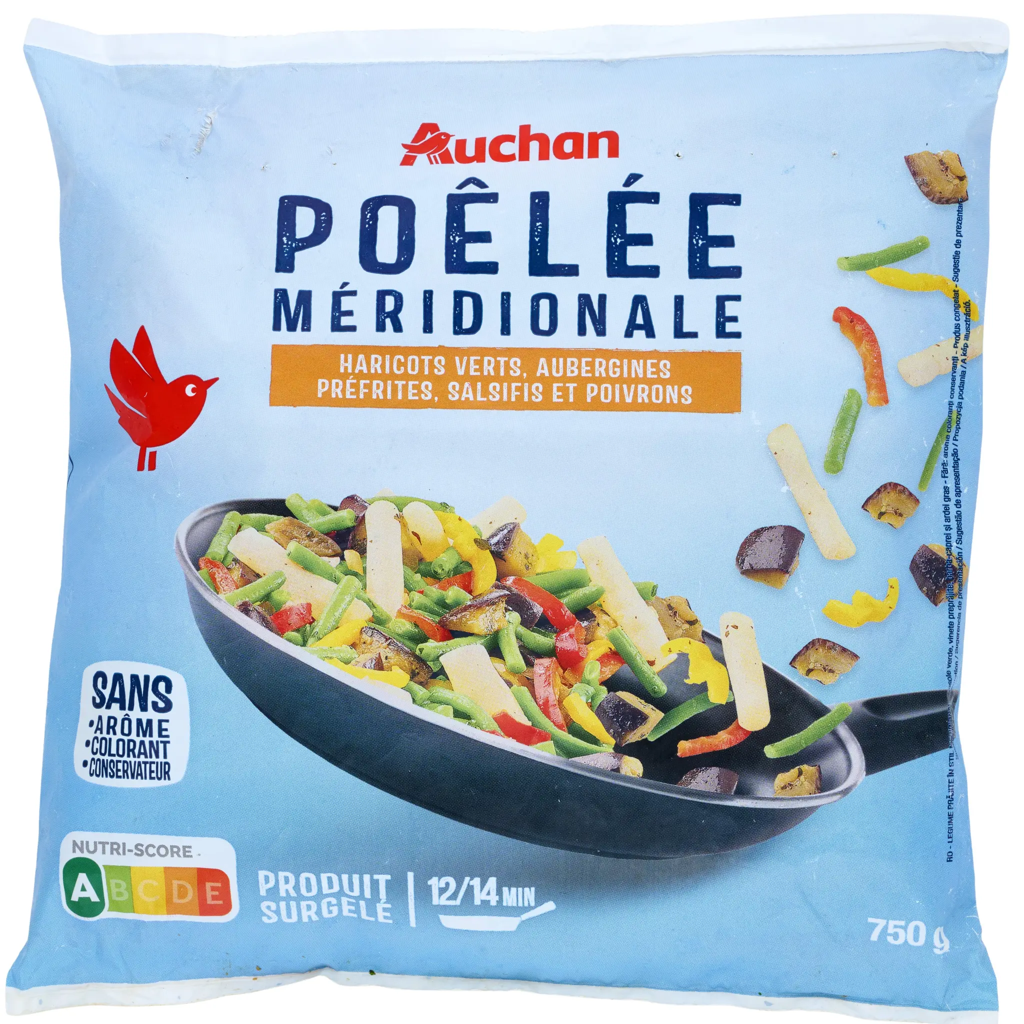 AUCHAN Poêlée méridionale