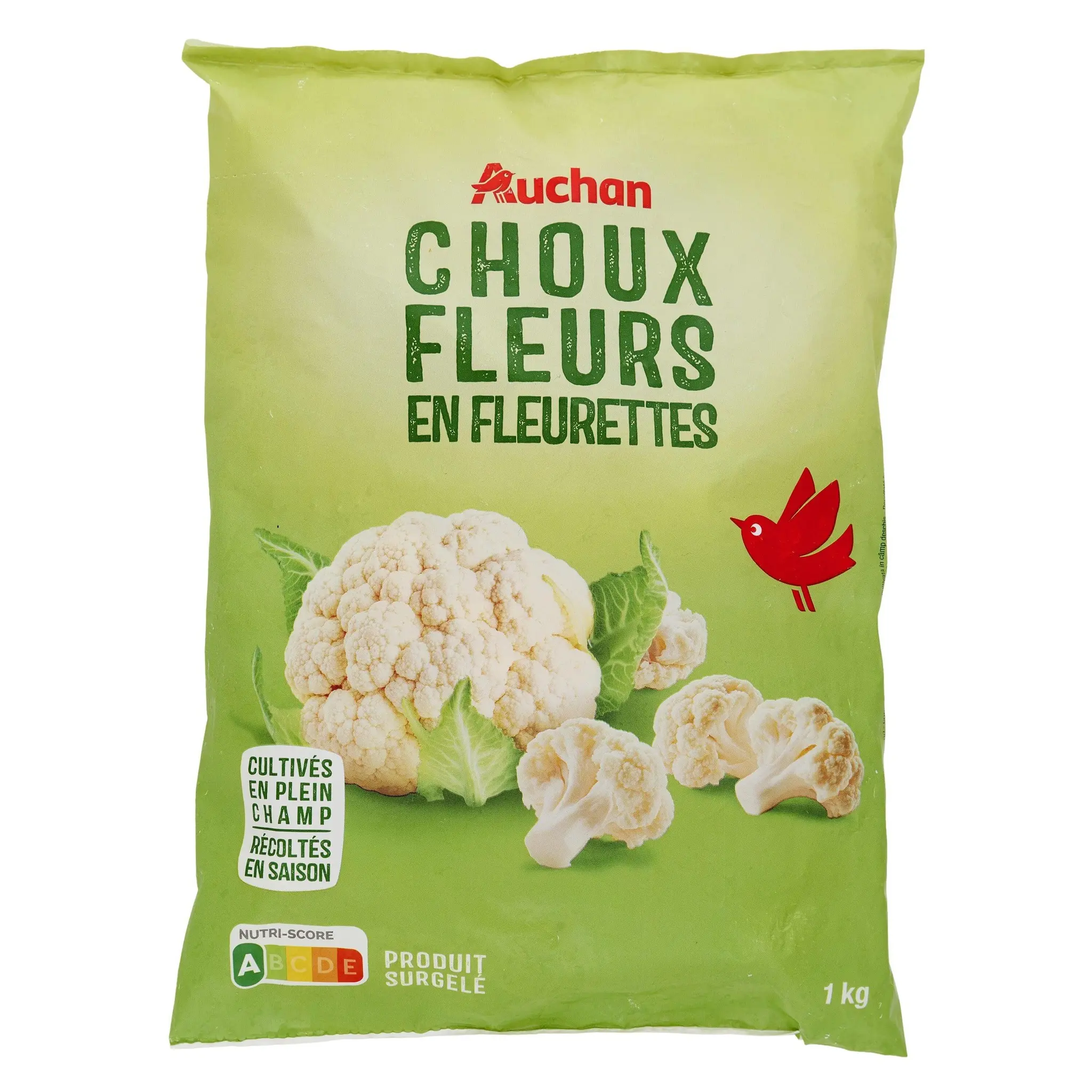 AUCHAN Choux-fleurs en fleurettes