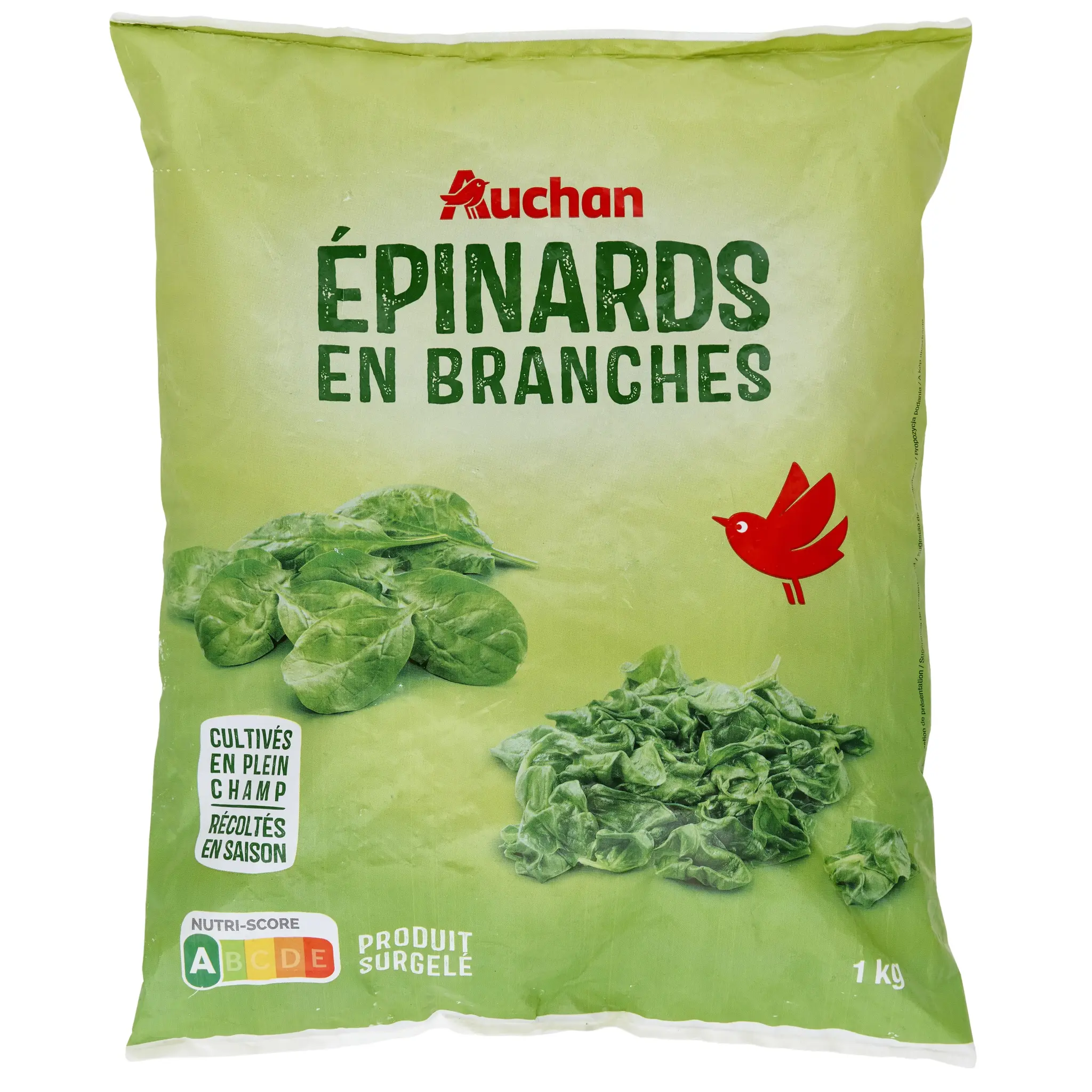 AUCHAN Epinards en branches
