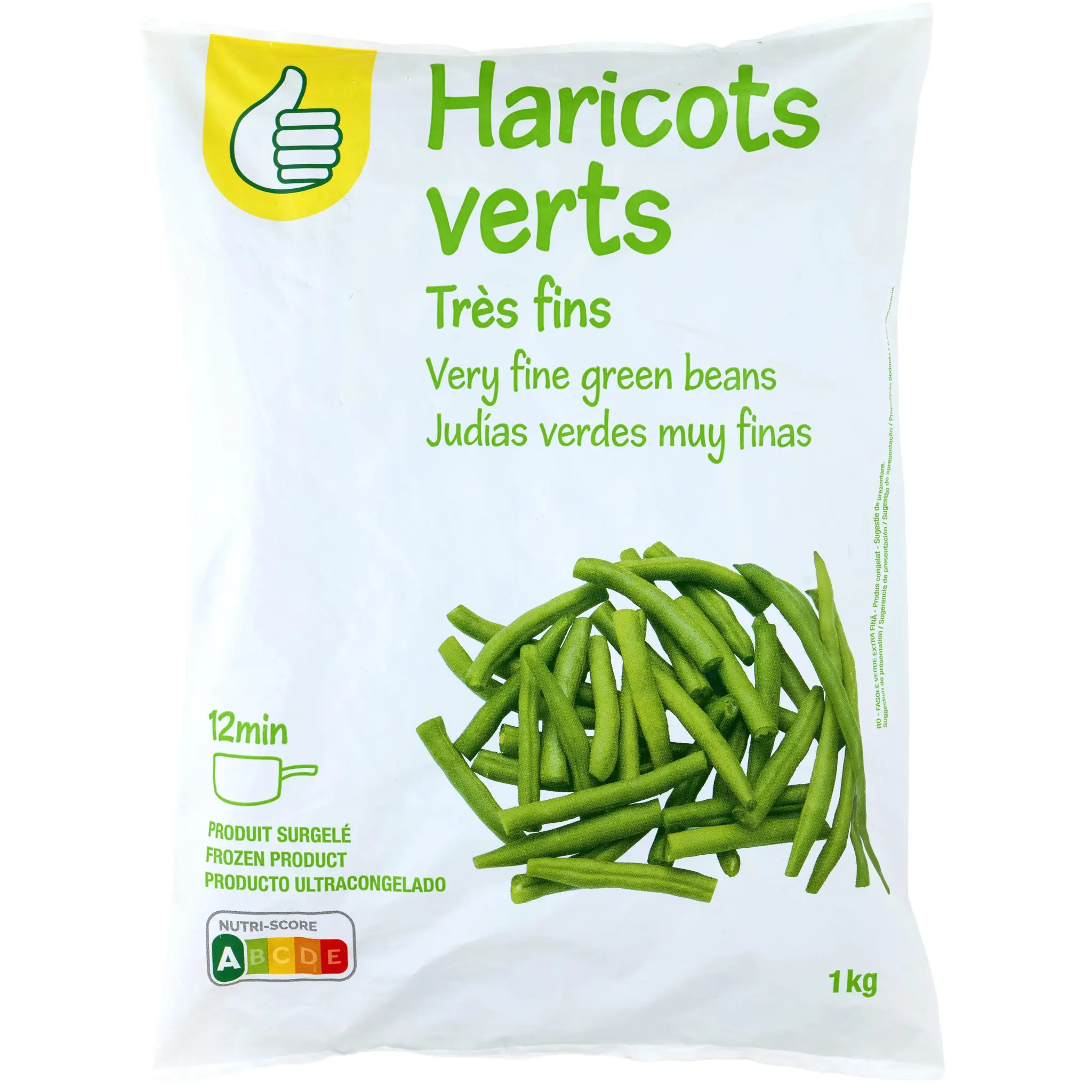 POUCE Haricots verts très fins