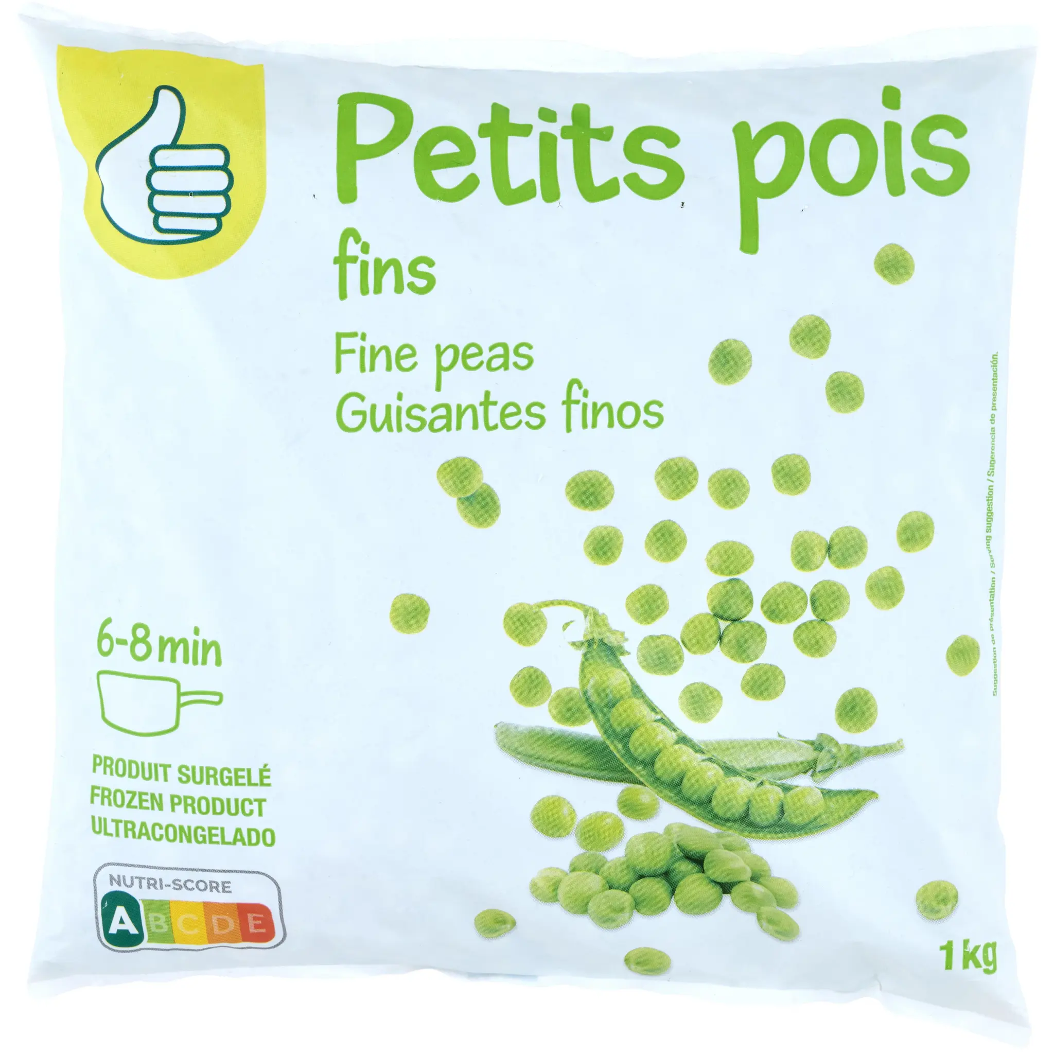 POUCE Petits pois fins