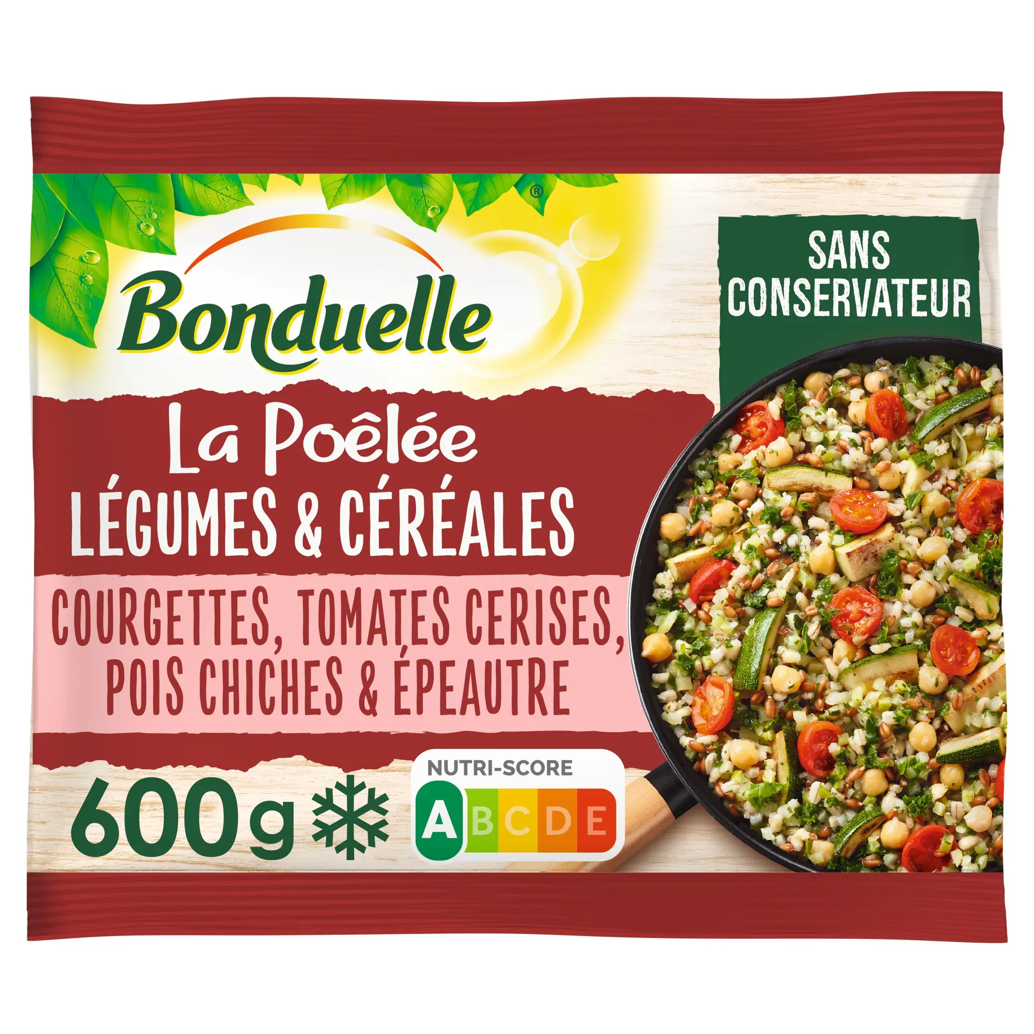 BONDUELLE La Poêlée de légumes et céréales