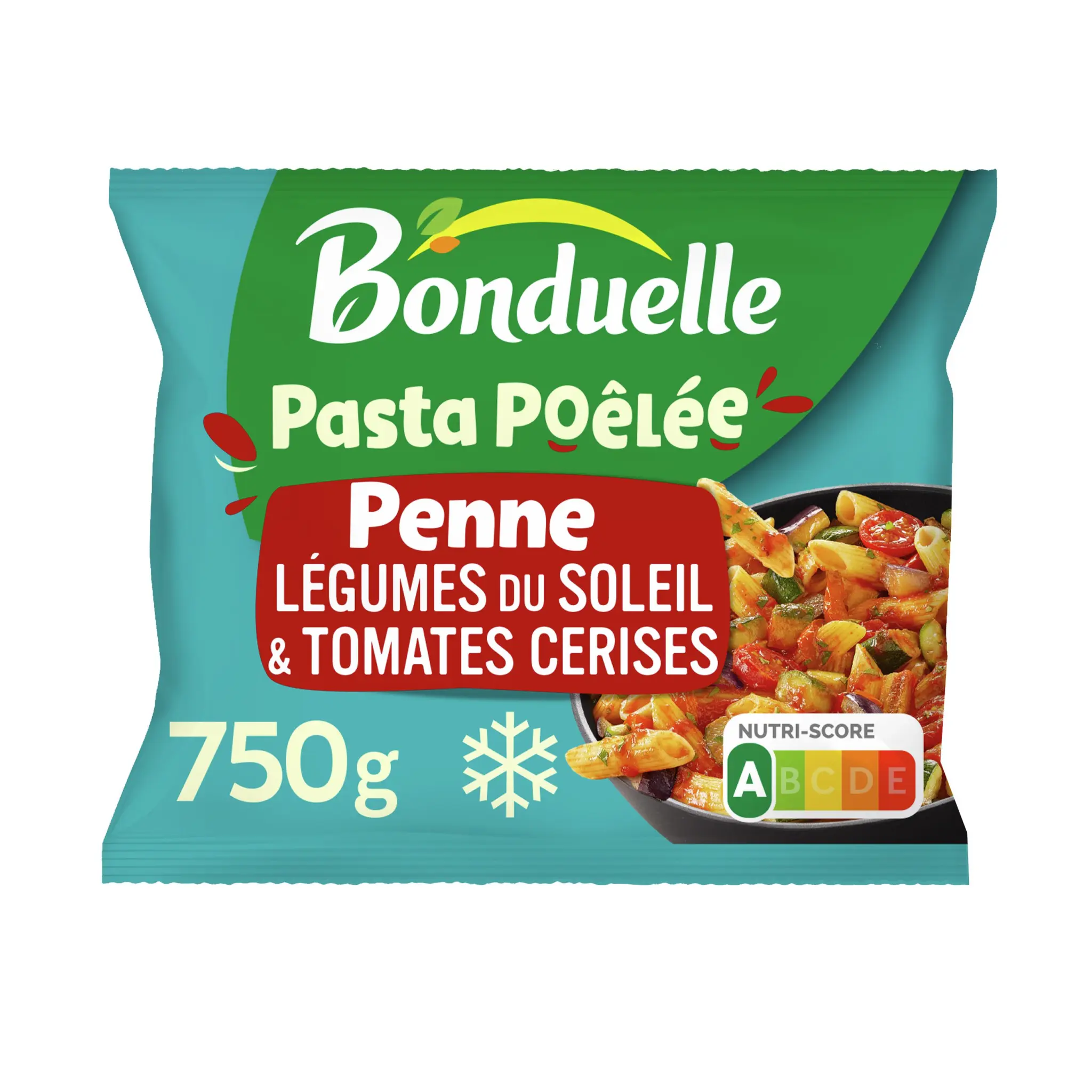 BONDUELLE Pasta poêlée penne légumes du soleil tomates cerises