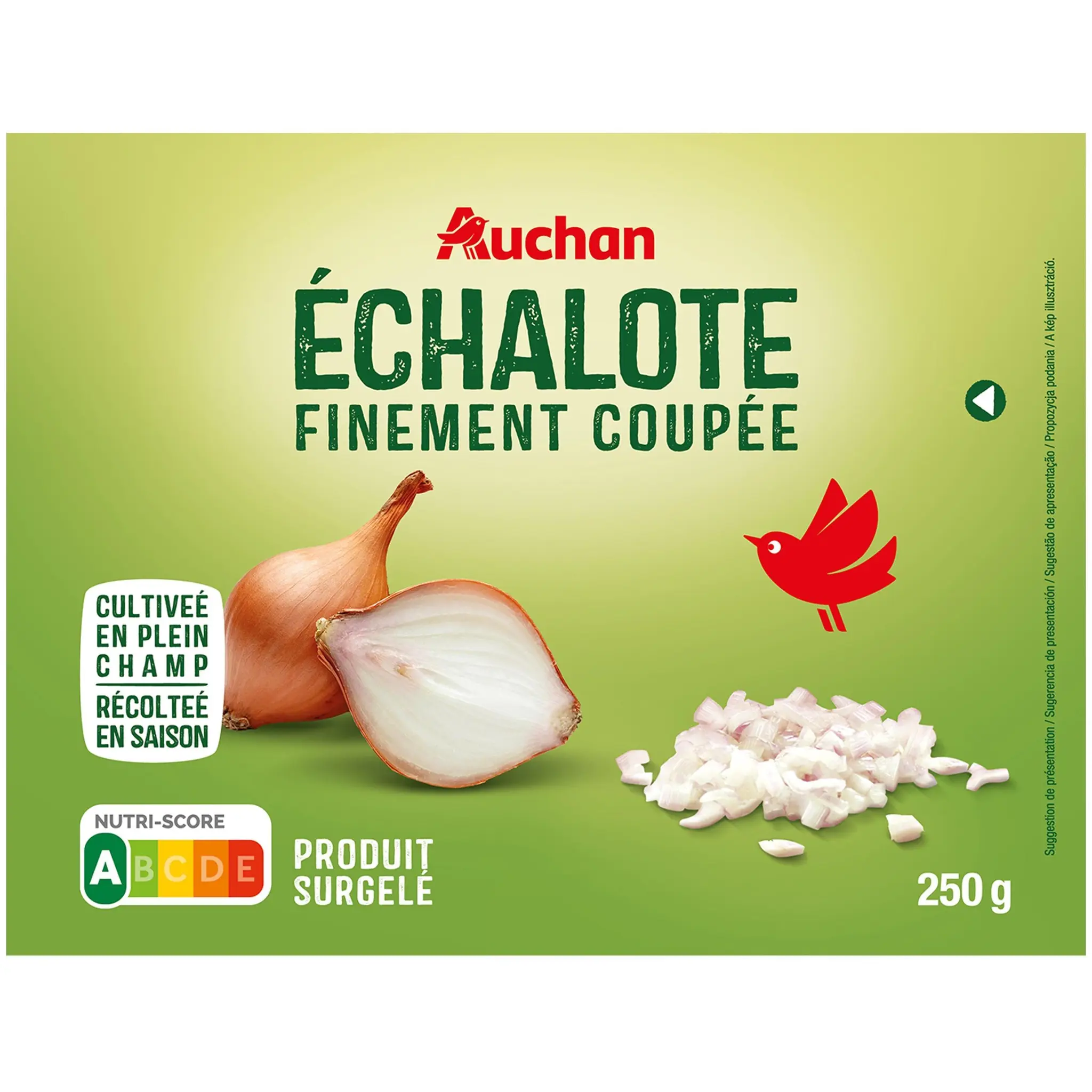 AUCHAN Échalote coupée