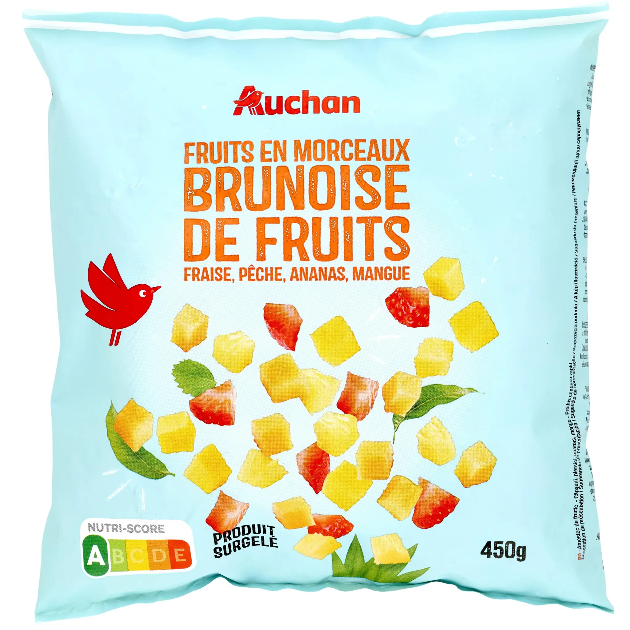 AUCHAN Brunoise de fruits
