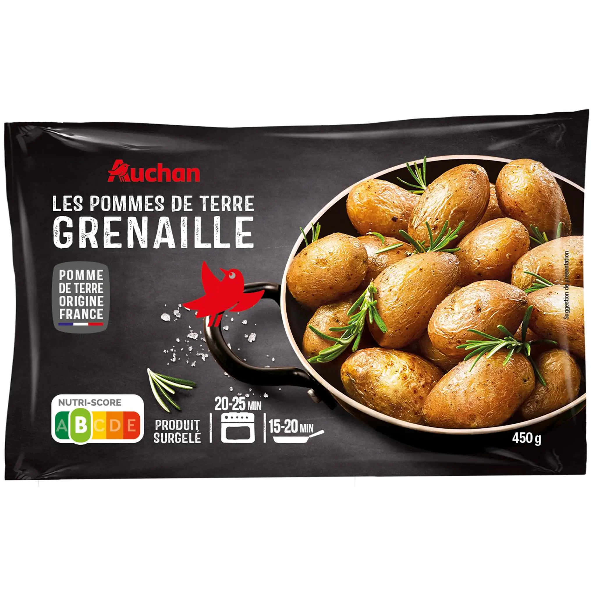 AUCHAN Pommes de terre grenaille