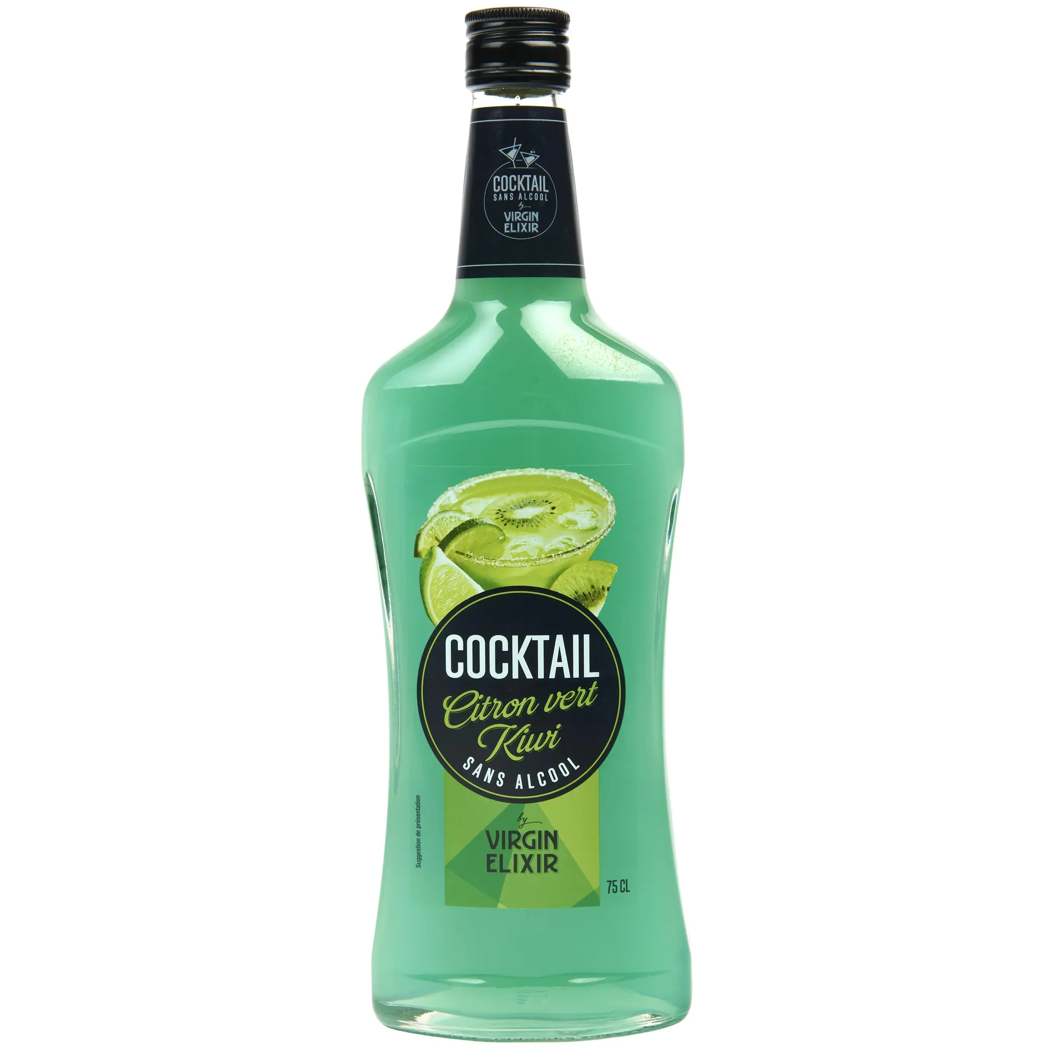 VIRGIN ELIXIR Cocktail citron vert kiwi sans alcool