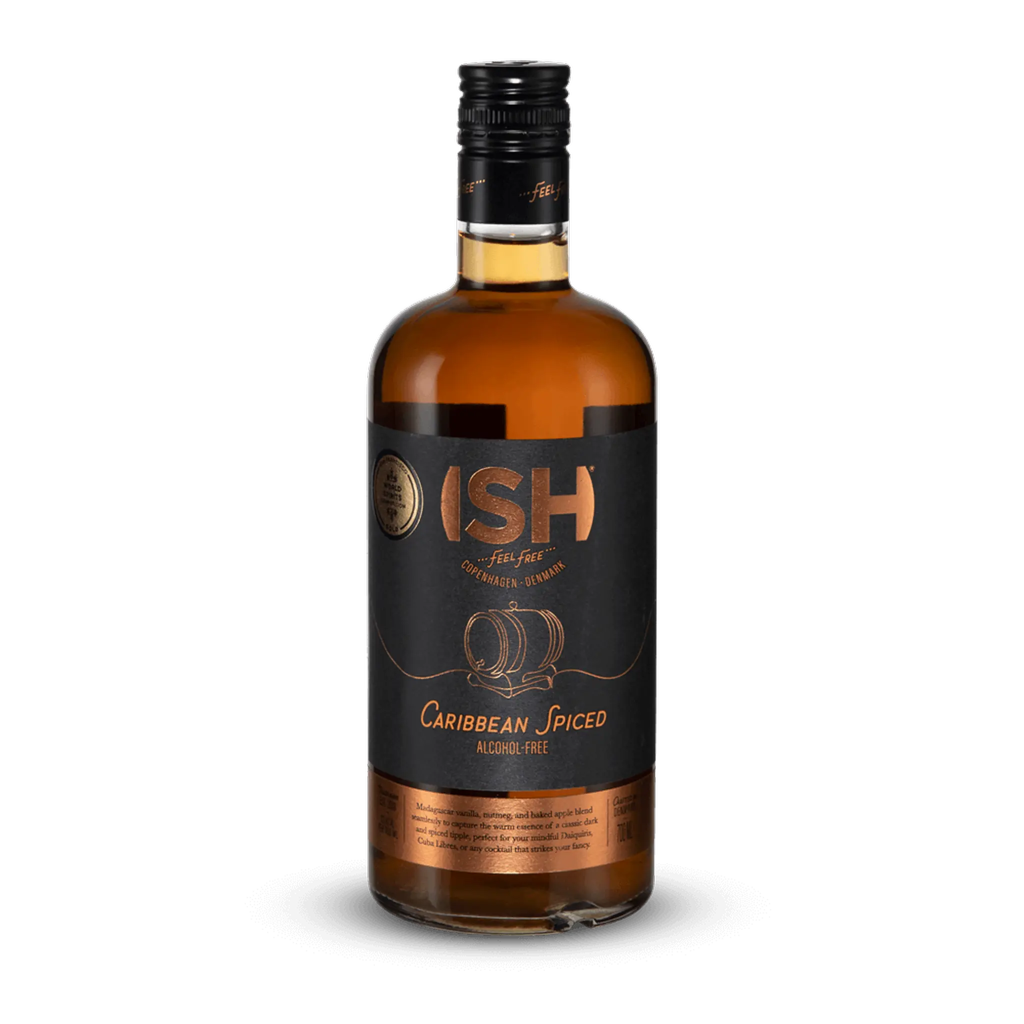 ISH Boisson pétillante sans alcool caribbean spiced