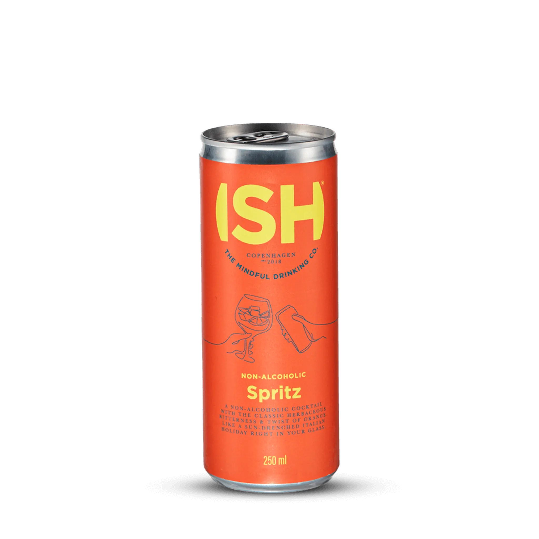 ISH Boisson pétillante 0% Boîte