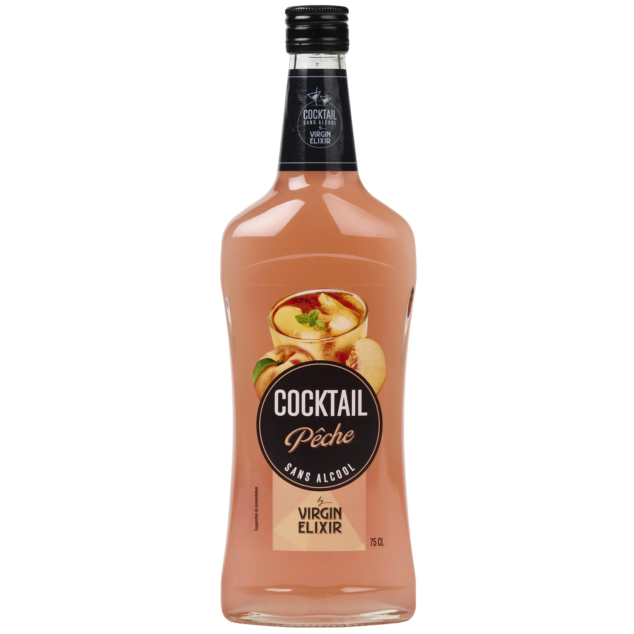 VIRGIN ELIXIR Cocktail pêche sans alcool