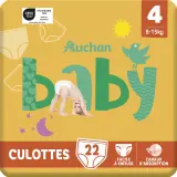 AUCHAN BABY Culotte pour bébé taille 4 (8-15kg)