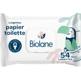 BIOLANE Lingettes papier toilette humide pour bébé