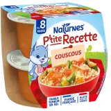 NATURNES P'tite recette bol de couscous dès 8 mois