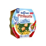 NATURNES P'tite Recette assiette torsades epinards saumon dès 18 mois