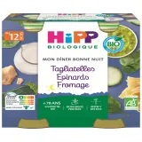HIPP Mon dîner petit pot tagliatelles épinards fromage bio dès 12 mois