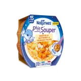 NATURNES P'tit Souper assiette risotto butternut fromage italien dès 15 mois