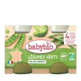 BABYBIO Petit pot légumes verts bio dès 4 mois