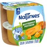 NATURNES Bols de butternut et potiron dès 4 mois