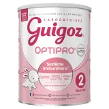 GUIGOZ Optipro 2 lait 2ème âge en poudre dès 6 mois