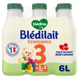 BLEDINA Blédilait croissance liquide dès 12 mois