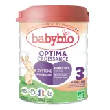 BABYBIO Optima 3 Lait de croissance 3éme âge en poudre bio dès 10 mois