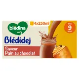 BLEDIDEJ Céréales lactées pain au chocolat dès 9 mois
