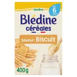 BLEDINA Blédine Céréales en poudre saveur biscuit dès 6 mois