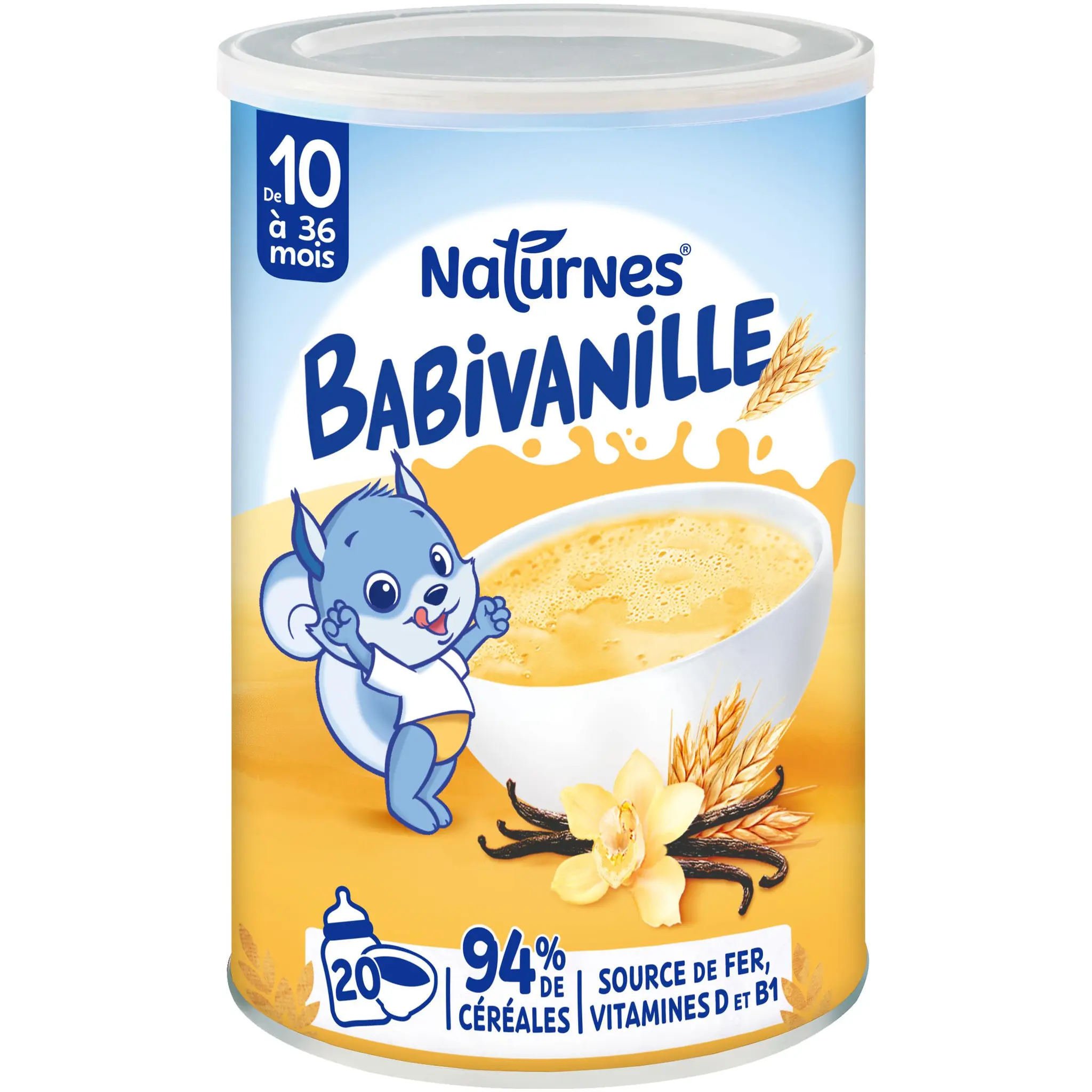 NATURNES Babivanille dès 10 mois