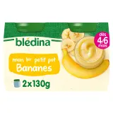 BLEDINA Mon 1er petit pot dessert bananes dès 4 mois