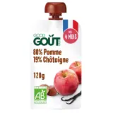 GOOD GOUT Gourde pomme châtaigne bio dès 4 mois