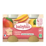 BABYBIO Petit pot dessert pomme mangue bio dès 4 mois
