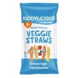 KIDDYLICIOUS Veggie Straws Soufflés salés saveur fromage dès 9 mois