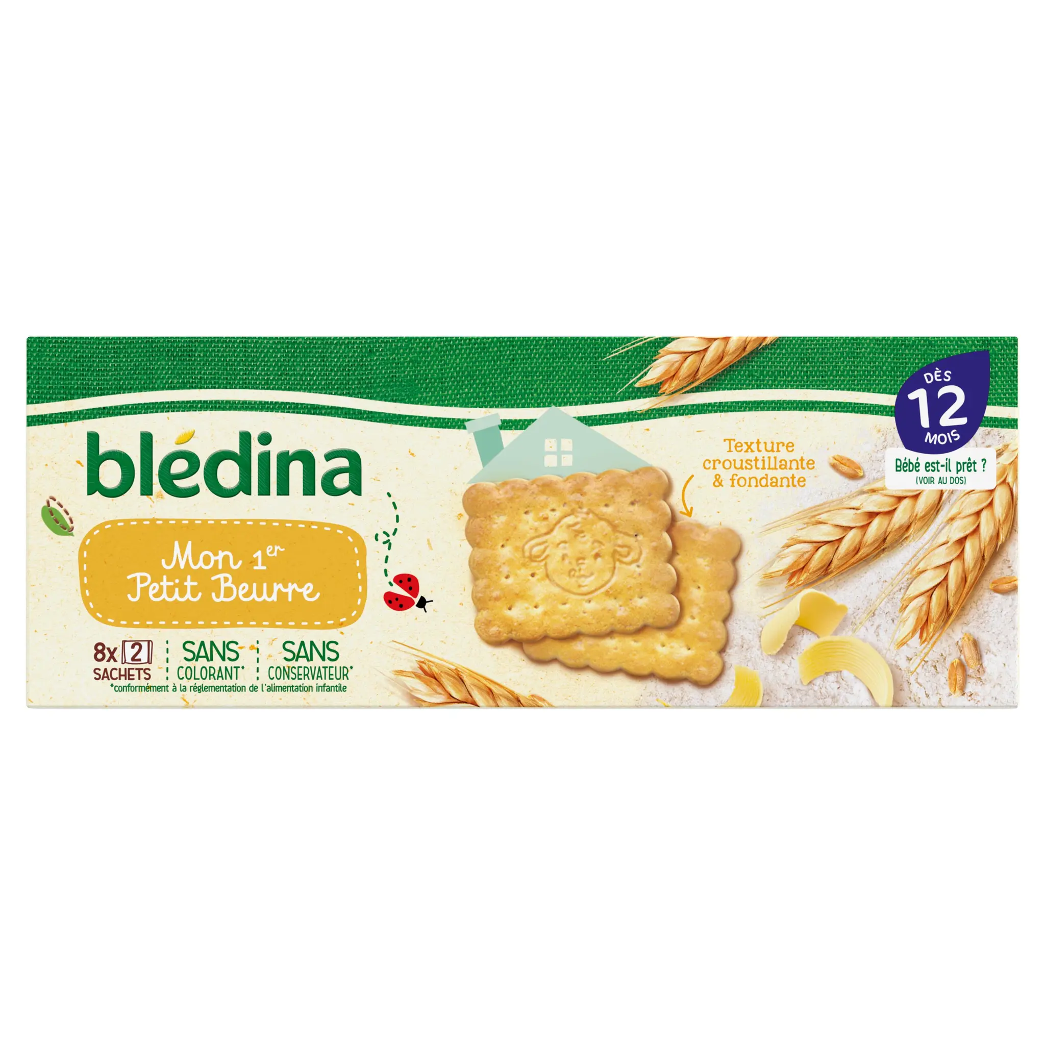 BLEDINA Mon 1er petit beurre dès 12 mois