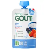 GOOD GOUT Gourde dessert brassé fraise mûre bio dés 6 mois