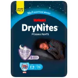 HUGGIES Drynites sous vêtements de nuit absorbants pour garçons 3-4 ans (12-21kg)