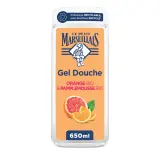 LE PETIT MARSEILLAIS Gel douche et bain orange bio et pamplemousse bio