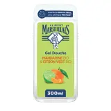 LE PETIT MARSEILLAIS Gel douche mandarine bio et citron vert bio
