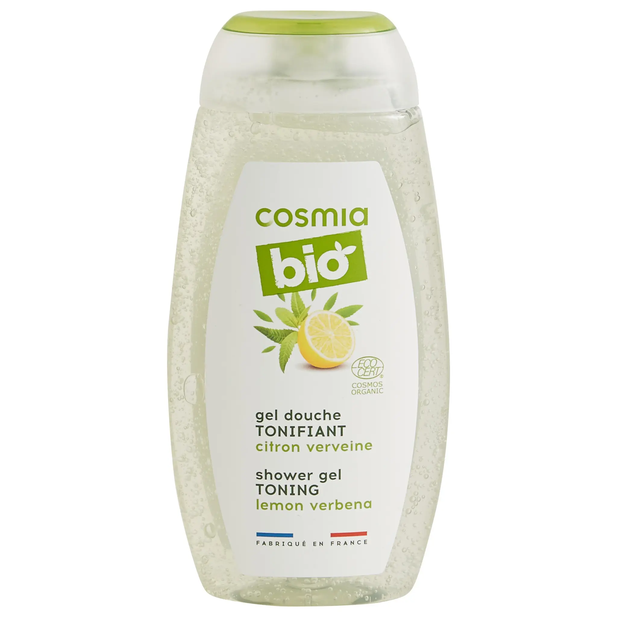 COSMIA BIO Cosmos Gel douche tonifiant au citron et verveine bio