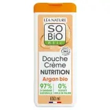 SO BIO ETIC Douche crème nutrition huile d'argan peaux extra-sèches